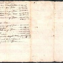 1678 Portsmouth town accounts of William Cotton